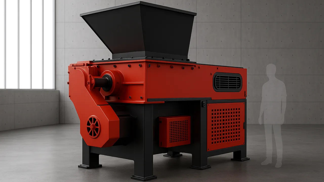 Eenassige Shredder