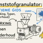 Kunststofgranulator: Ultieme Gids (Werking, Typen, Onderhoud)